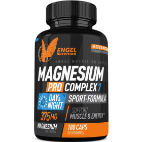 Engel Nutrition Magnesium Pro Complex 7 | Sport Formula - 180 Kapseln