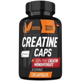 Engel Nutrition 100% Pure Creatine Caps - 120 Kapseln