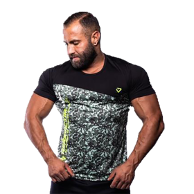 Fitnessvictim Men Camou Shirt