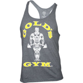 Golds Gym Classic Stringer Tank Top - arctic gray