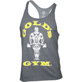 Golds Gym Classic Stringer Tank Top - Arctic Gray