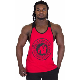 Gorilla Wear Roswell Tank Top - Red/Black