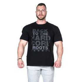 Nebbia Männer Hardcore T-Shirt - Schwarz