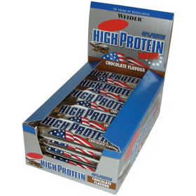Weider 40% Protein Low Sugar Bar - 24 x 50g Riegel
