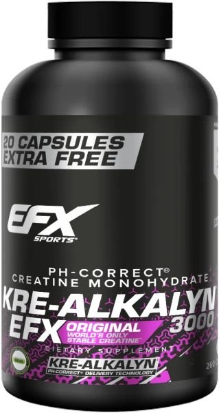 Original EFX Kre-Alkalyn Kapseln - 240 Caps | Vorteilspackung Original EFX Kre-Alkalyn Kapseln - 240 Caps | Vorteilspackung