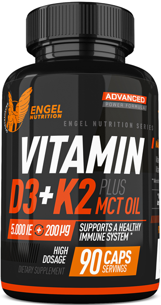 Engel Nutrition Vitamin D3 + K2 MK7 all-trans 90 capsules