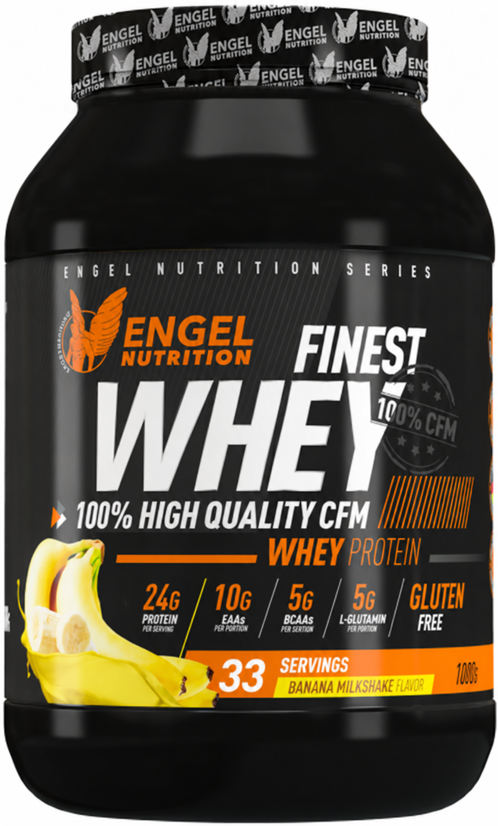 Finest Whey Protein, Banana Milkshake