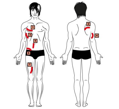 7 Faltenmethode Körperfettmessung