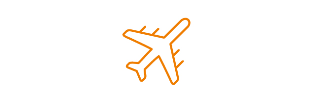 Fliege mit Fly to USA in die USA