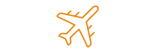 Fliege mit Fly to USA in die USA