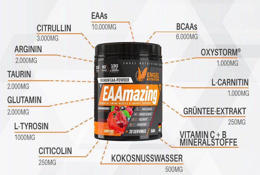 Engel Nutrition EAAamazing Produkthiglights XS