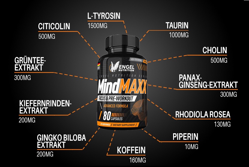 Highlights Mindmaxx Fokus Booster Kapseln XS