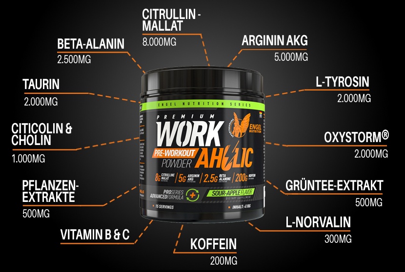 Highlights Workaholic Trainingsbooster XS