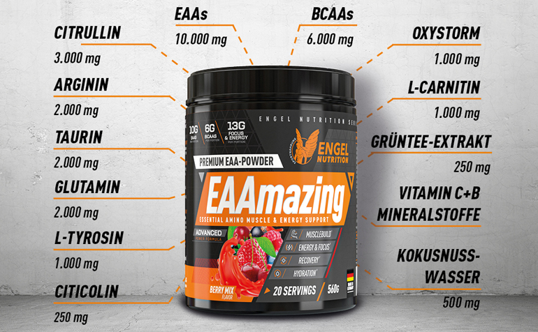 Engel Nutrition EAAmazing Produkthiglights LG