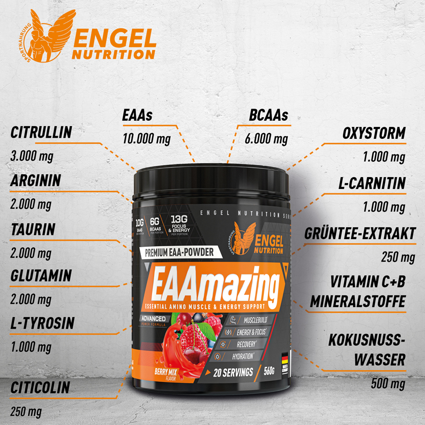 Engel Nutrition EAAamazing Produkthiglights XS