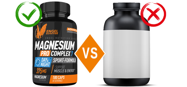 Magnesium Pro Complex 7 im Vergleich