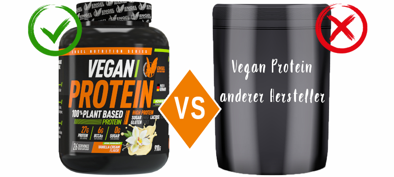Vegan Protein im Vergleich LG