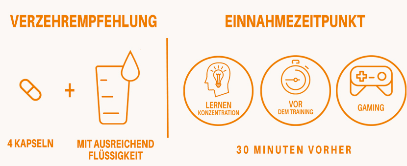 Verzehrempfehlung Mindmaxx XS