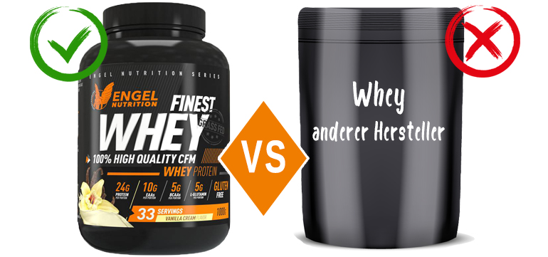 Finest Whey im Vergleich LG