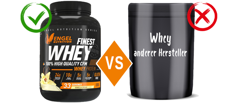 Finest Whey im Vergleich XS