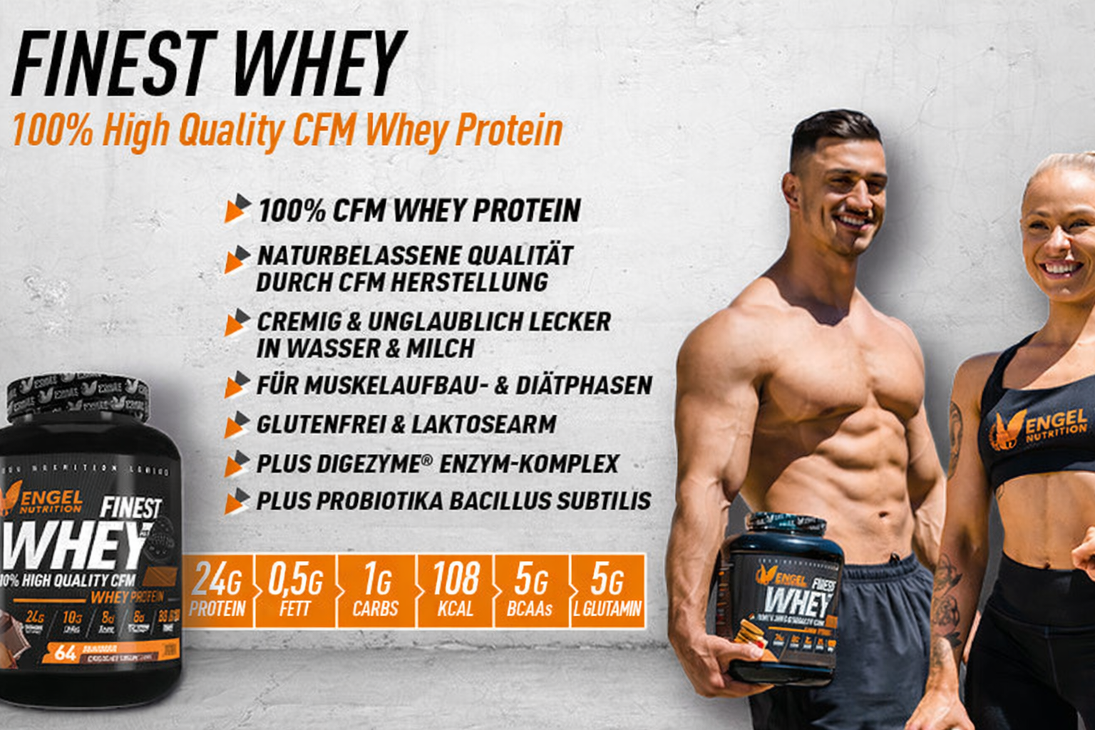 Engel Nutrition Finest Whey Protein