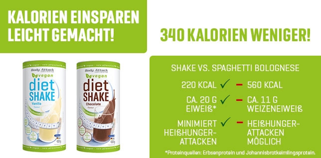 Shake zum Abnehmen für Veganer