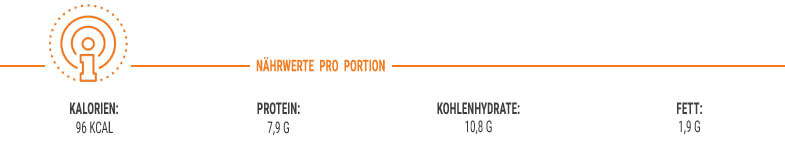 Nährwertinformationen High Protein Apfelkuchen LG