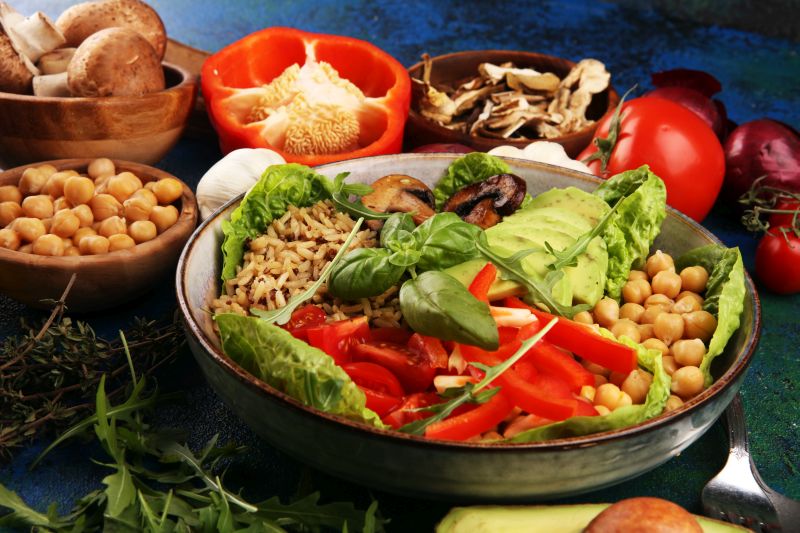 Buddha Bowl ein ideales Gericht für Veganer und Vegetarier