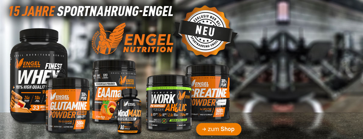 Engel Nutrition Produkte - exklusiv bei Sportnahrung Engel Engel Nutrition