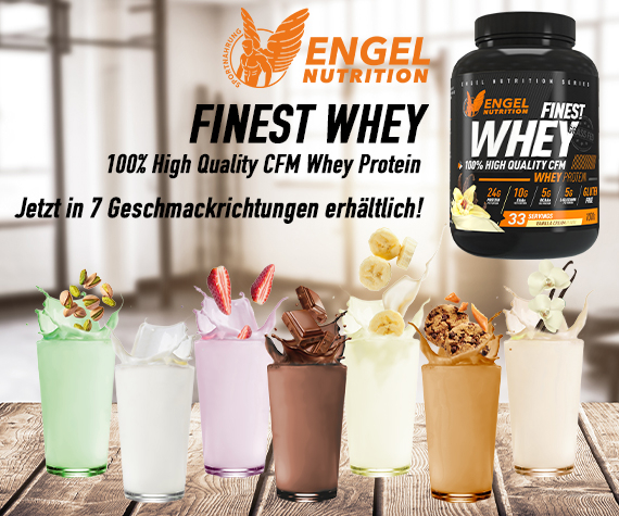 Engel Nutrition - Finest Whey Protein jetzt neu bei Sportnahrung Engel - Engel Nutrition Finest Whey Protein