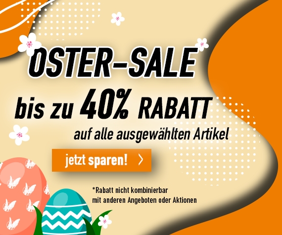 Oster Rabatt-Aktion im Online Shop