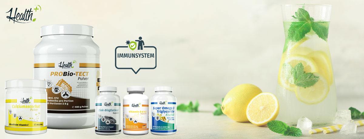 Immunsystem st&auml;rken mit Vitamin C, Zink & Co.