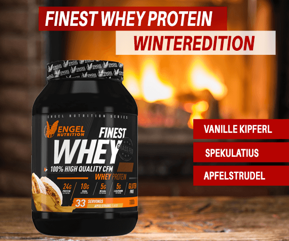 Finest Whey Protein jetzt in der Winter Edition erhältlich