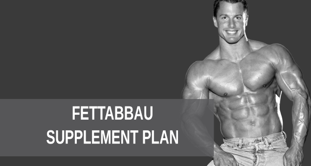 Supplementplan Fettabbau