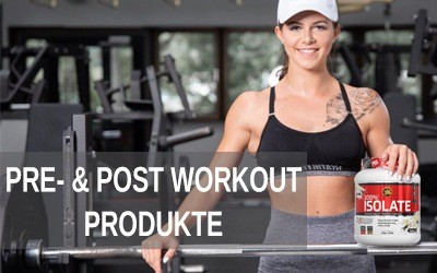 Pre- und Post Workout Produkte