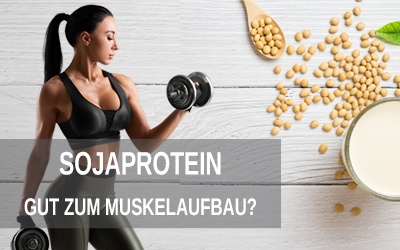 Sojaprotein gut zum Muskelaufbau