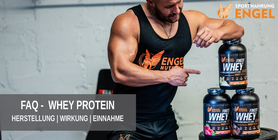 FAQ Whey Protein Herstellung, Wirkung und Einnahme