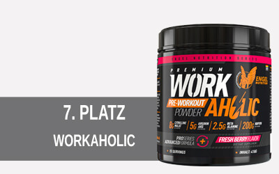 Engel Nutrition Workaholic Platz 7 bei Sportnahrung Engel