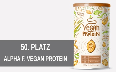 Alphafood Vegan Protein Platz 50 bei Sportnahrung Engel