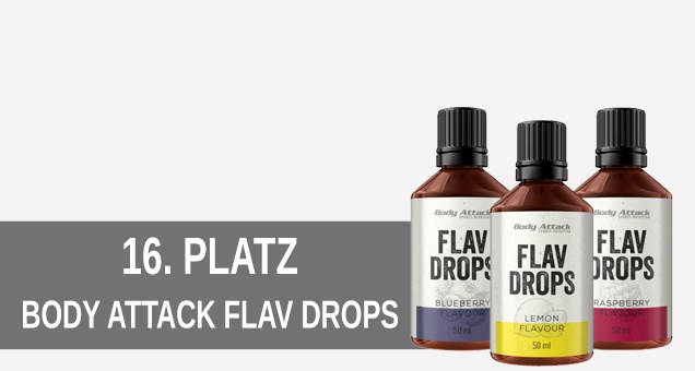 Platz 16 Body Attack Flav Drops