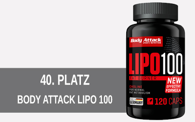 Body Attack Lipo 100 Platz 40 bei Sportnahrung Engel