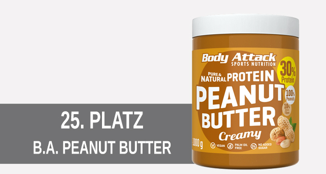 Platz 25 Body Attack Peanut Butter