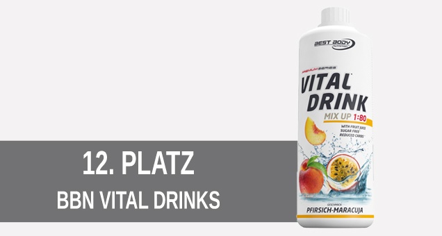 Platz 12 Best Body Low Carb Vital Drink