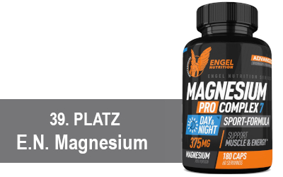 Engel Nutrition Magnesium Pro Complex 7 Platz 39 bei Sportnahrung Engel