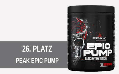 Peak Epic Pump Platz 26 bei Sportnahrung Engel