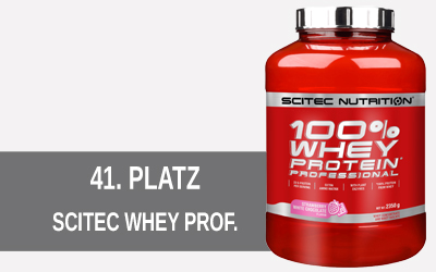 Scitec Nutrition Whey Protein Professional Platz 41 bei Sportnahrung Engel