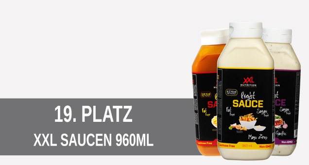 Platz 19 XXL Nutrition Light Sauce 960ml