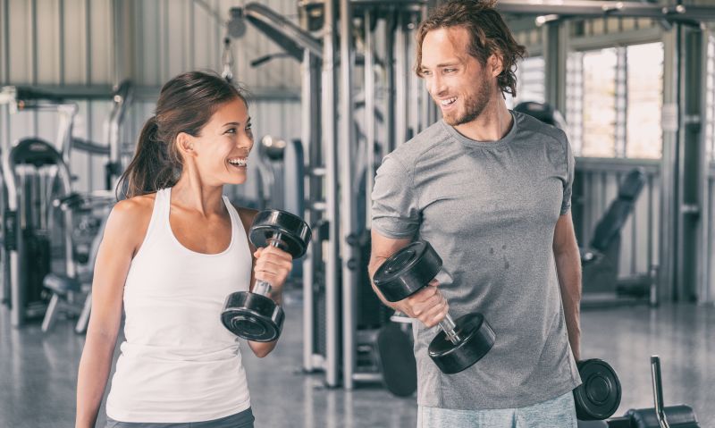 Freihanteltraining verbessert muskuläre Asymetrien