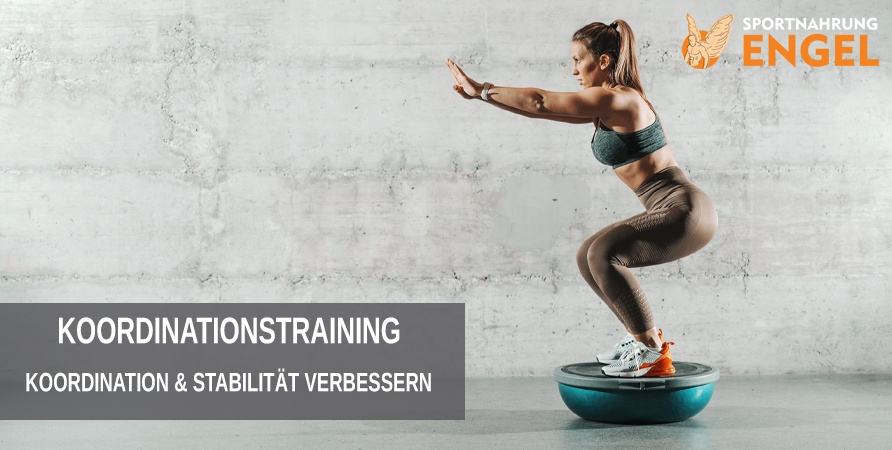 Koordination und Stabilität mit dem Koordinationstraining Trainingsplan verbessern