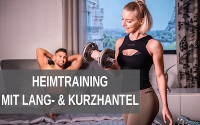 Trainingsplan Kurzhanteln, Langhanteln, Kurzhanteltraining und Langhanteltraining zum Muskelaufbau